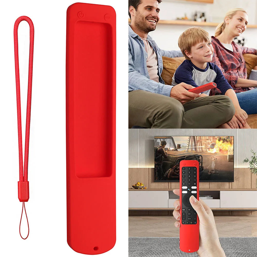 Silicone TV Remote Cover Anti-drop Protective Case Anti-scratch Skin