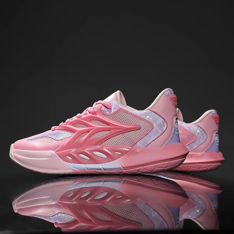 Men's Basketball Shoes Breathable Cushioning Non-slip Wearable Runing Zpaxo 8603-1 4 36
