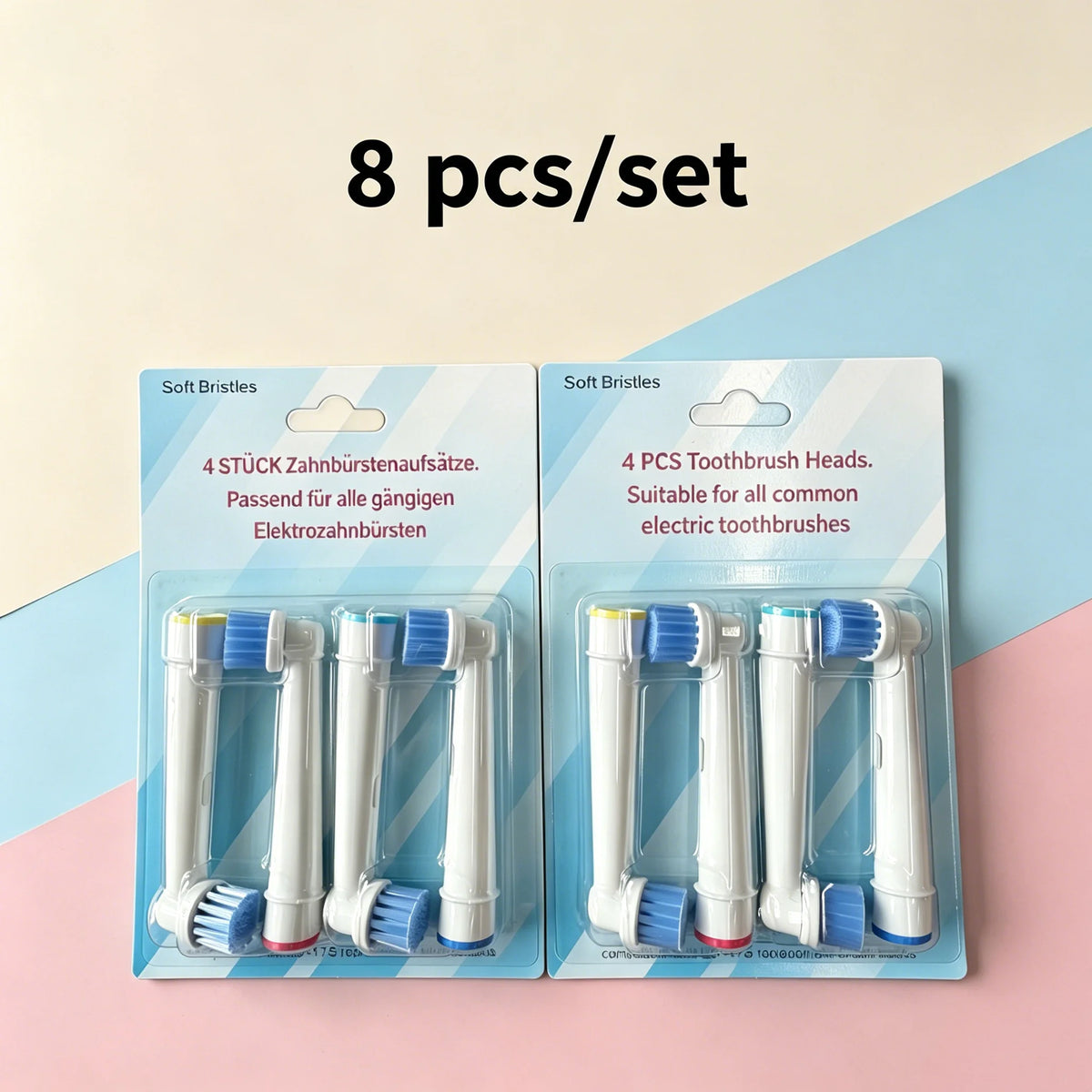 EB-17S Wholesale 4 8 Lot Electric Toothbrush Head Oral B 6000 Zpaxo EB-17S 8pcs