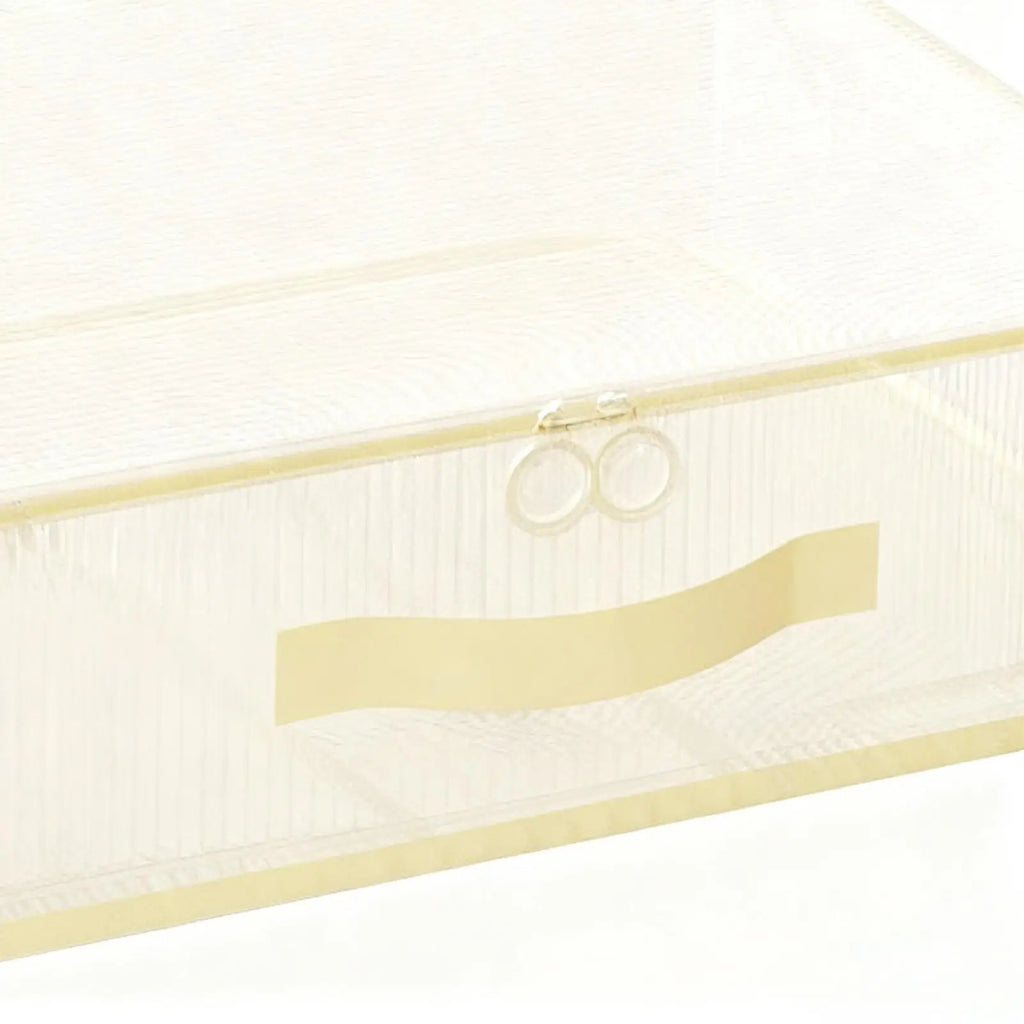Clothing Organizer 5-Piece Clear Bags Handles Closet Storage Clothes