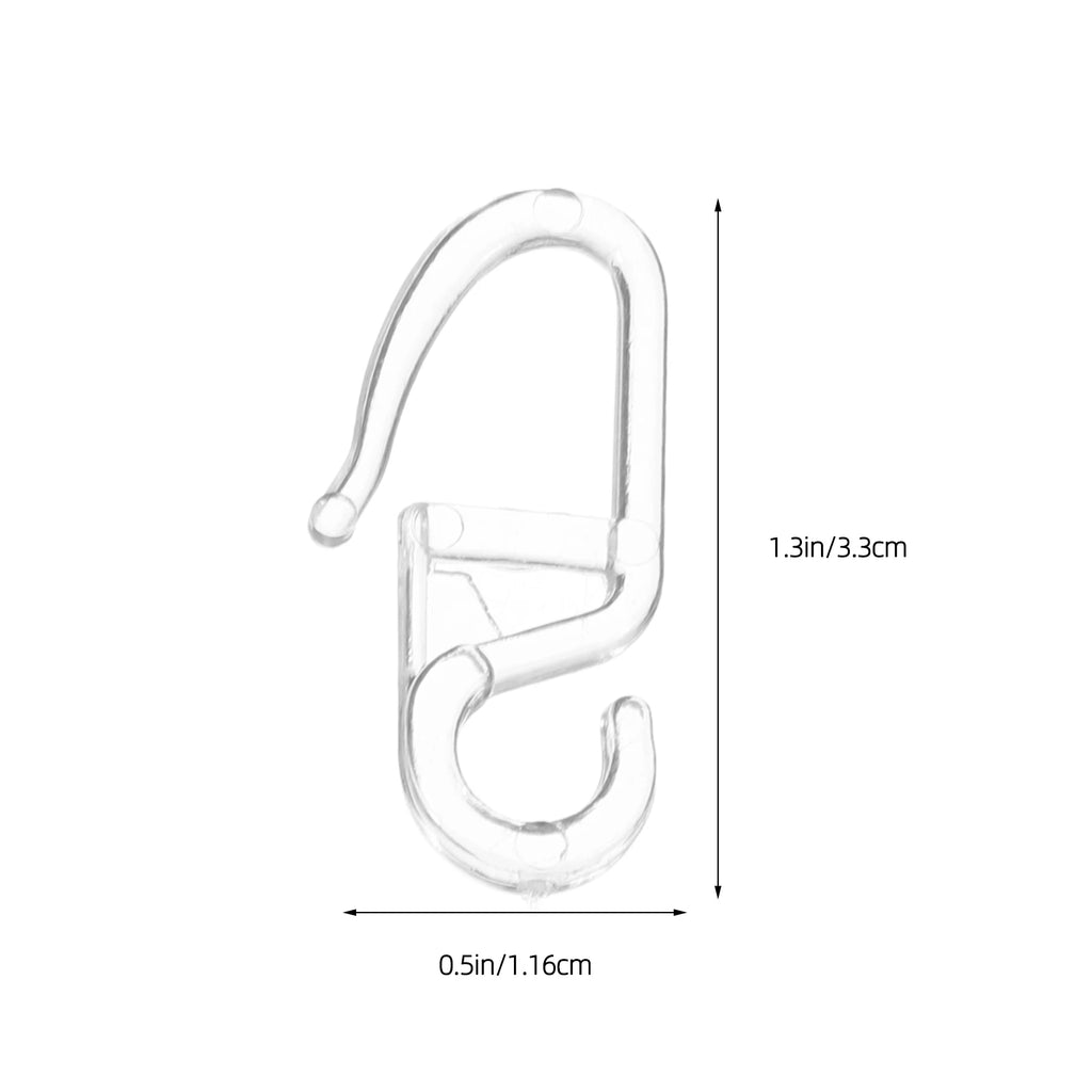 Bed Curtain Hooks Universal Sliding Home Decor Garden Decorative