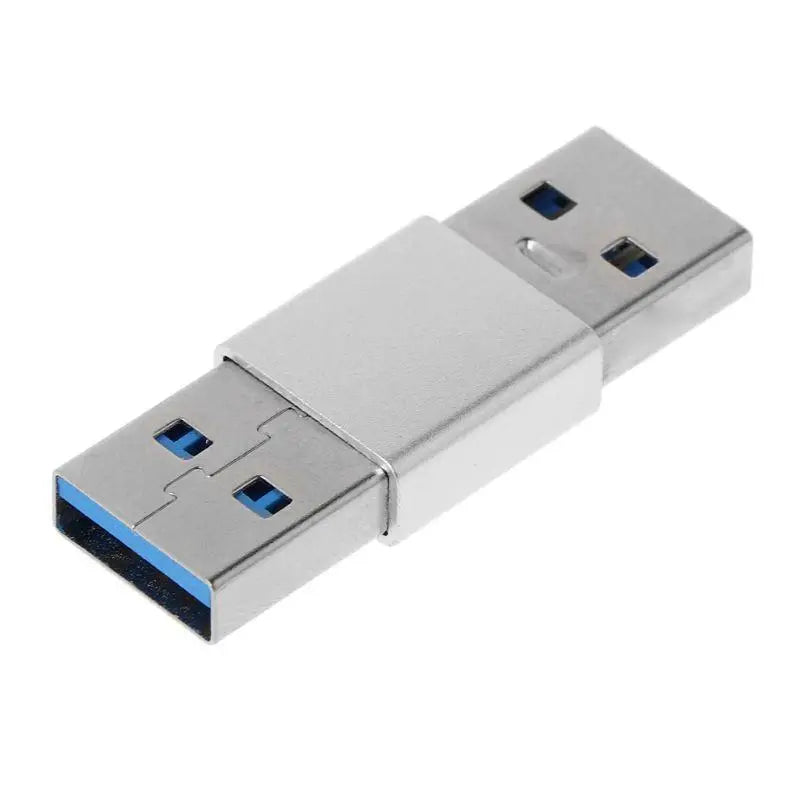 652F Lightweight Mini Adapter Durable Stable USB Male Extender Zpaxo
