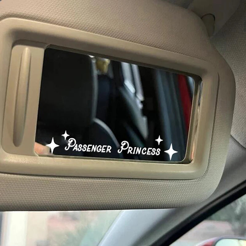 Princess Vinyl Car Sticker – Cute Passenger Princess Decal