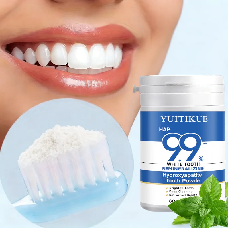 YUITIKUE 9.9% Hydroxyapatite Tooth Powder – Deep Clean & Whiten Hydroxyapatite Tooth Powder Zpaxo Default Title