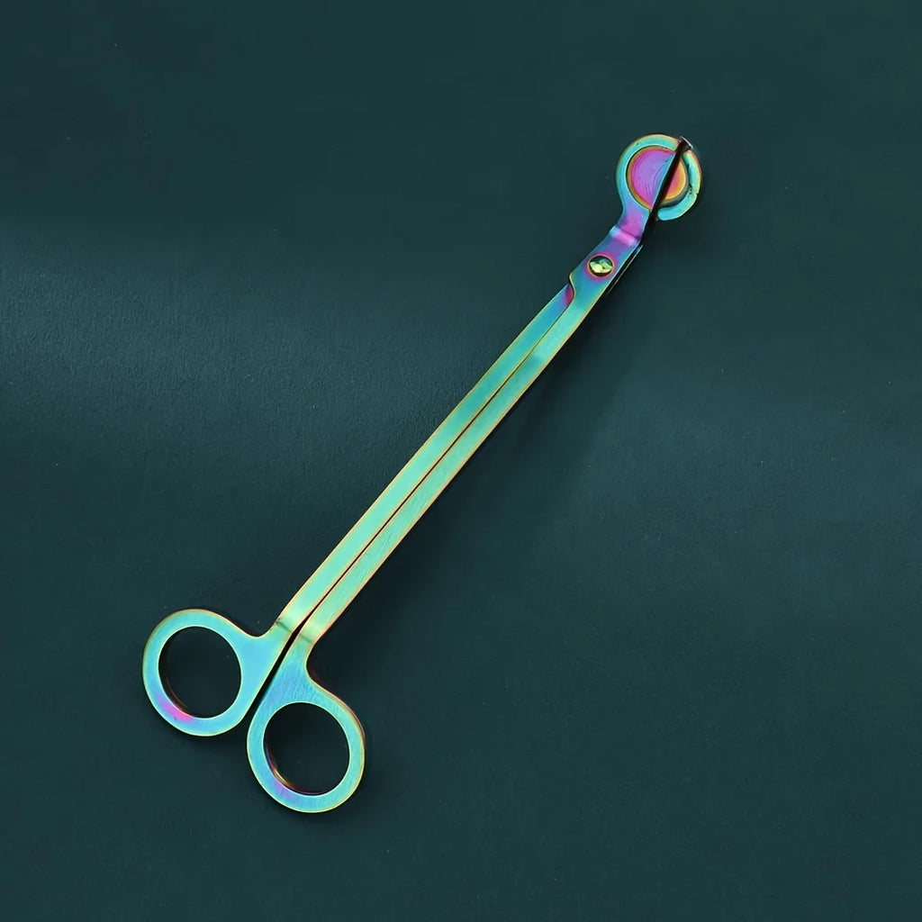 Stainless Steel Candlewick Trimmer - Safely Trim and Pinch Your Candlewick, Safely Remove Cutting Core Candle Tool Zpaxo