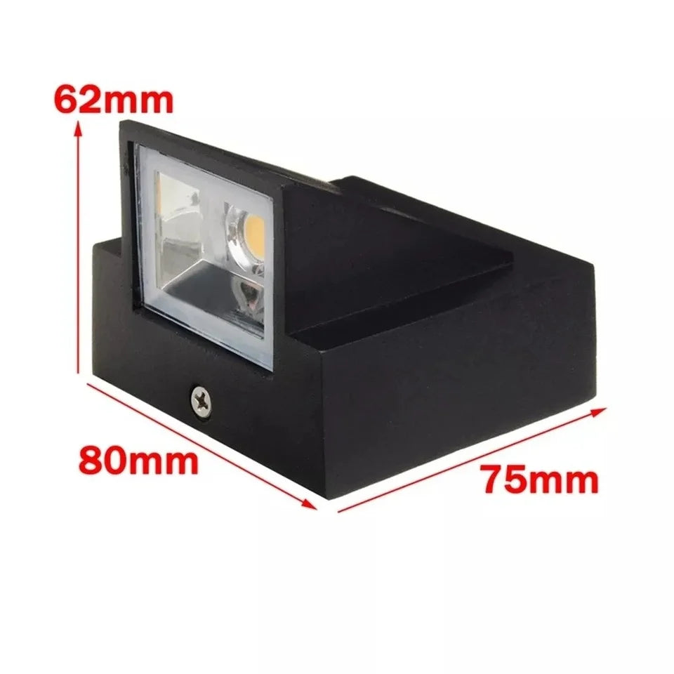 Modern Minimalist LED Wall Sconce, Bedroom Bedside Balcony Bar Hallway Staircase Indoor Light, Dimmable AC85-265V, Dry Location Zpaxo