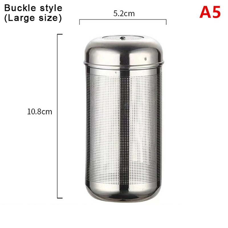 Stainless Steel Teapot Reusable Mesh Infuser Tea Strainer Leaf Spice Zpaxo A5