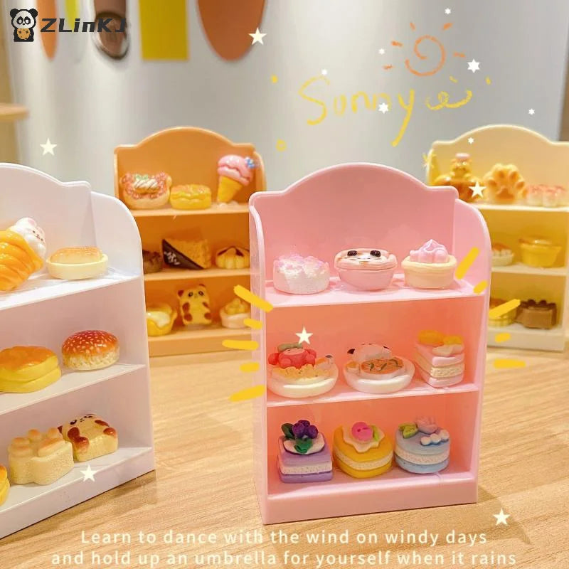 1 12 Dollhouse Miniature Supermarket Shelf Display Stand Storage Rack Zpaxo
