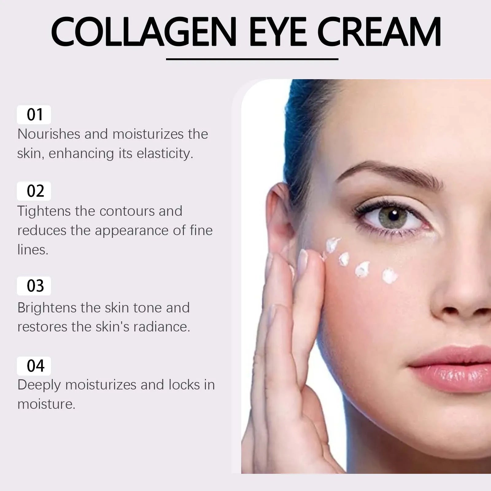 Hoygi Collagen Eye Cream – Dark Circles & Fine Lines Collagen Eye Cream Zpaxo