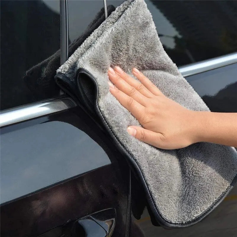 Microfiber Towel Car Wash Accessories Absorbency Cleaning Cloth Zpaxo