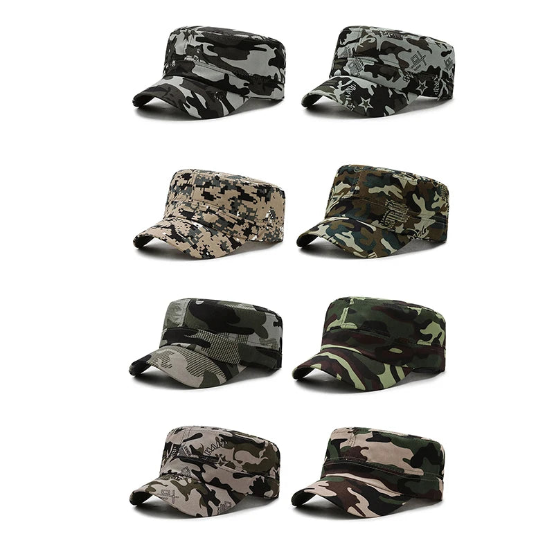 Adjustable Camouflage Tactical Caps Combat Paintball Baseball Hats