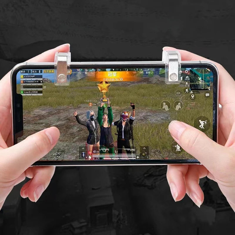Mobile Phone Game Controller Trigger PUBG L1 R1 Aim Key Joystick Fire