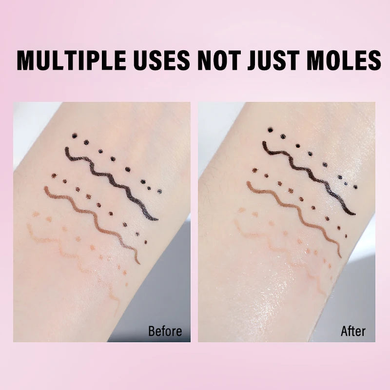 Fake Freckles Pen Round Head Natural Fast Drying Waterproof Mole