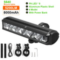 Bicycle Light Front Light Bike Flashlight Charging Waterproof MTB Road Cycling NEWSafety Strong Lamp Scooter Bicycle Accessories Zpaxo S640