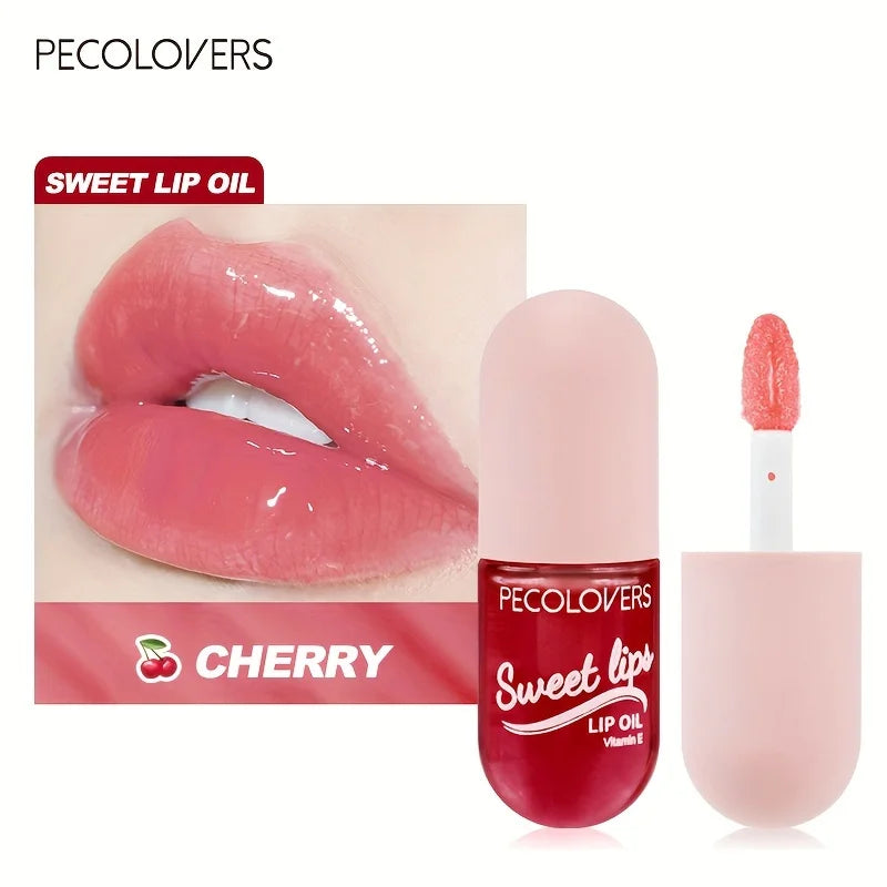 1PC Mini Capsule Color Change Lip Gloss Lip Oil Moisturizing Transparent Glossy Nutritious Liquid Lipstick Cosmetic Zpaxo 03