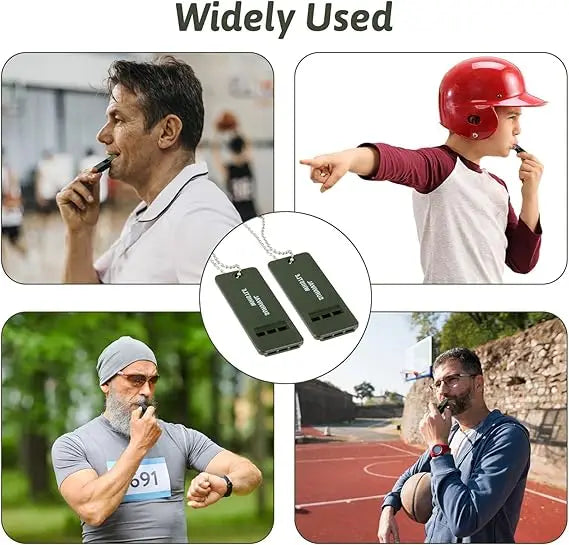 Emergency Survival Whistle – Loud Keychain Safety Whistle 3/6/12 Pack
