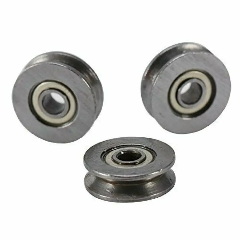 V Groove Sealed Ball Bearing Carbon Steel V623ZZ Guide Track Roller