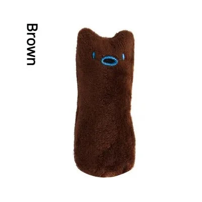 Teeth Grinding Catnip Toys Funny Interactive Plush Cat Toy Pet Kitten