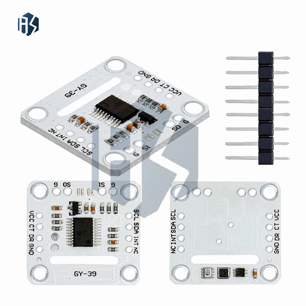 1PC 4-in-1 Environmental Weather Sensor Module (Y612) - Serial Port for Light, Temperature, Humidity & Pressure Monitoring Zpaxo