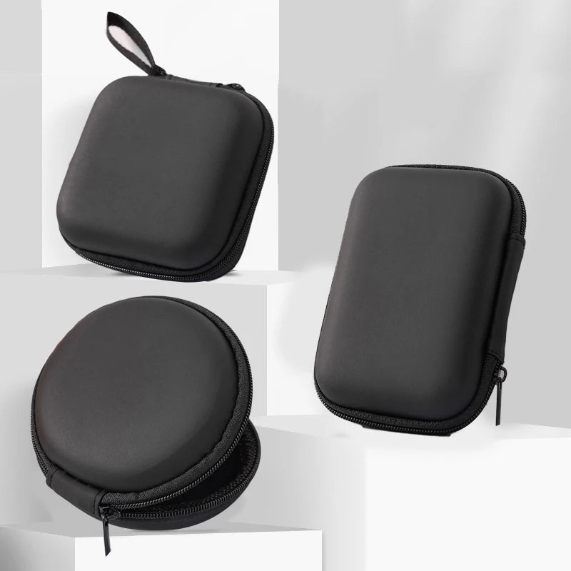 Portable Mini 3C Hard Shell Digital Gadgets Storage Bag Artificial Zpaxo
