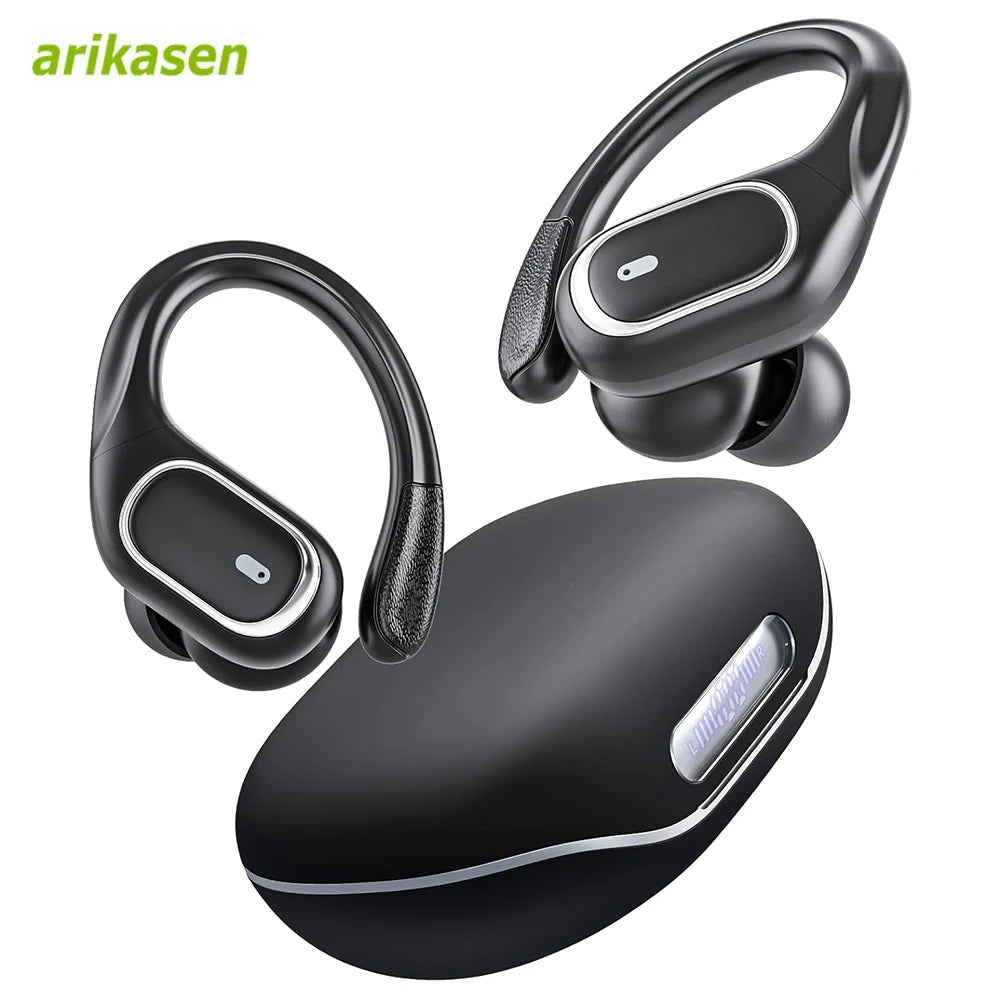 Wireless Earbuds Built-in 4 Noise Cancellation Mic Clear Calls Deep
