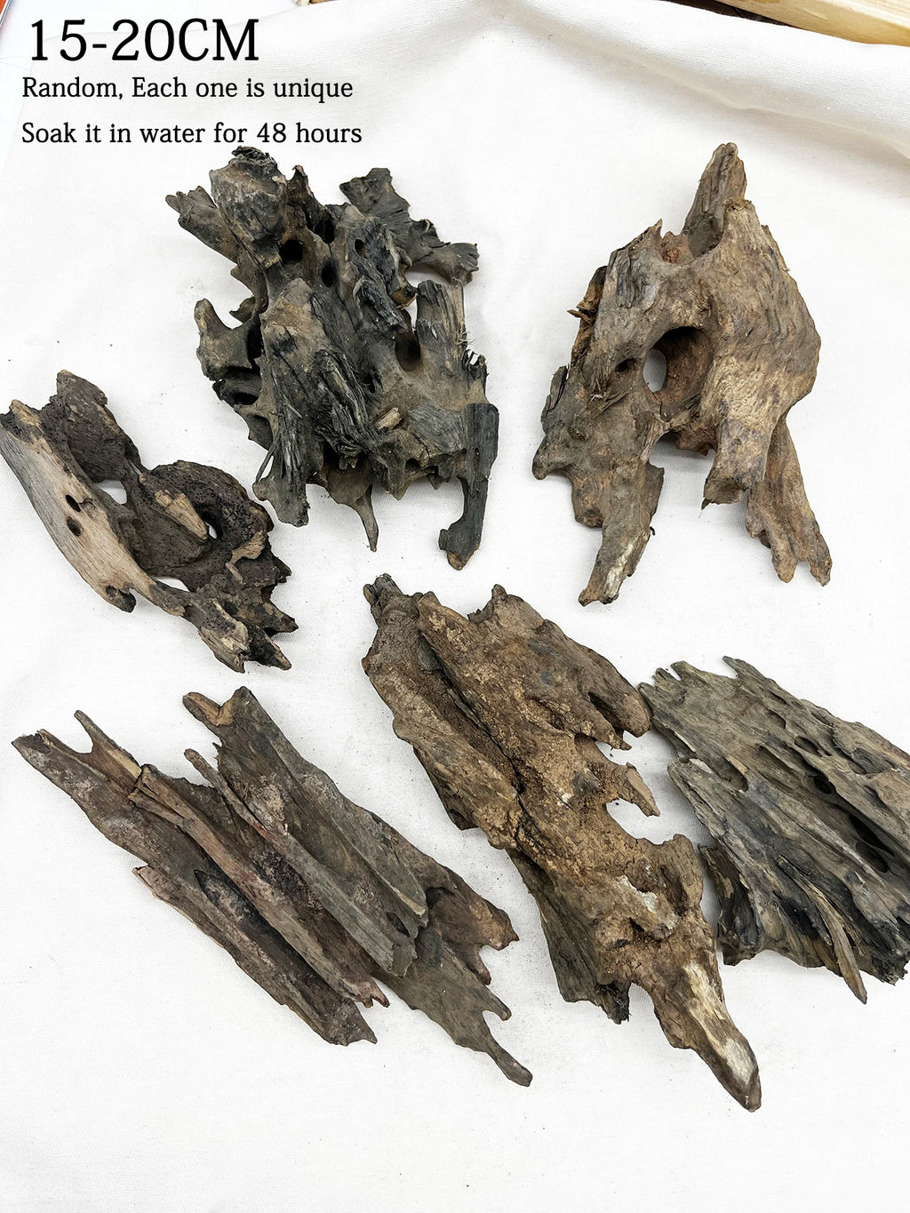 Natural Driftwood Aquarium Decoration – Porous Fish Tank Wood Aquarium Driftwood Zpaxo