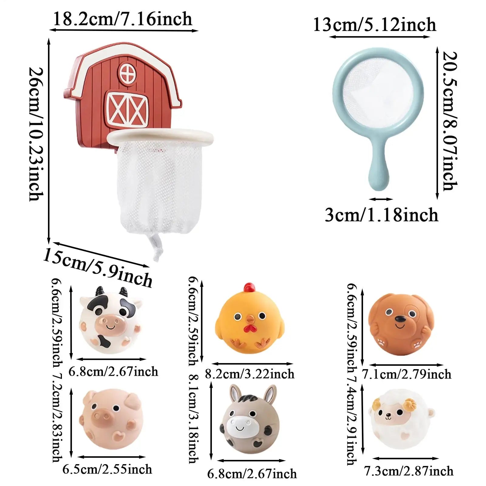 Kids Bath Toys Interactive Fun Pool Game Bathtub Basketball Hoop Suction Cups For Kids Boys Girls Traveling Pool Beach Bathroom Zpaxo
