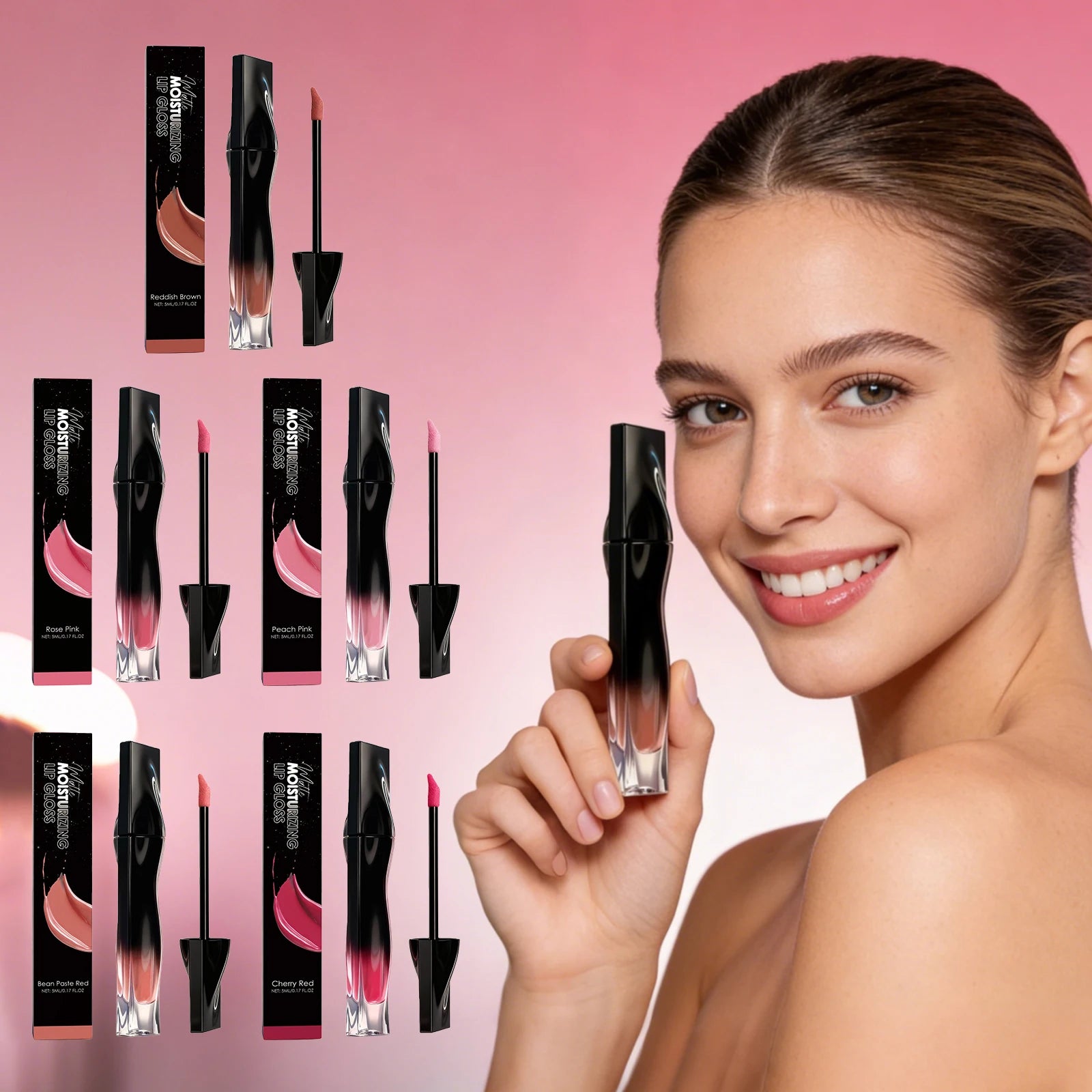 Premium Matte Lip Balm 6-Color Moisturizing Lipstick Set Matte Lipstick Set Zpaxo