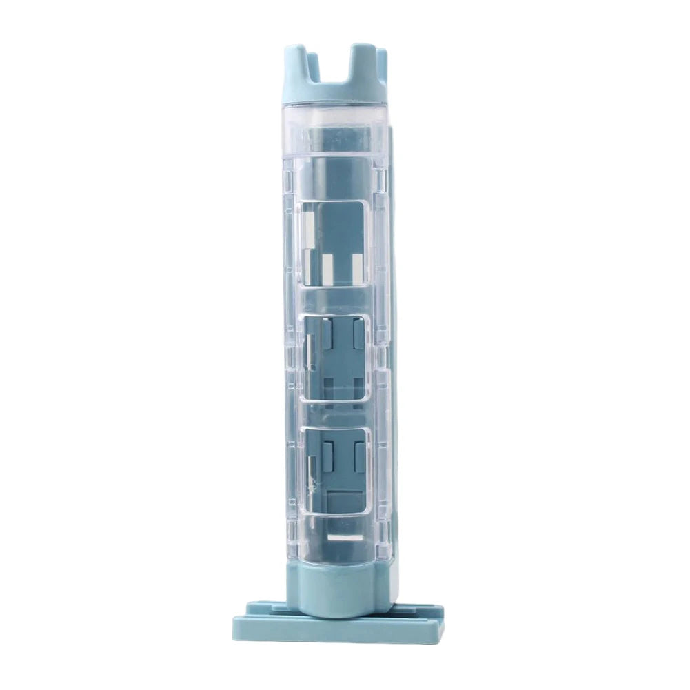 Plastic Fishing Box Holder Detachable Pole Tube Stand Adjustable