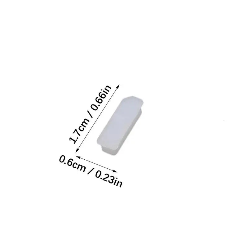 652F Easy Installs Silicone Dust Cap Port Desktop Laptop Computer Zpaxo