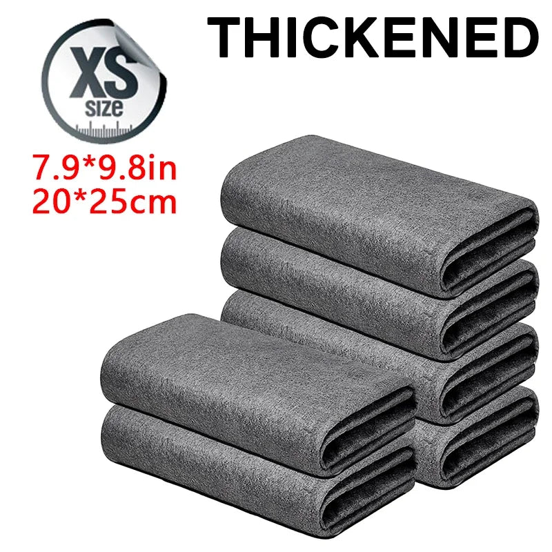 Microfiber Magic Cleaning Cloths – Lint-Free Kitchen & Car Rags Microfiber Cleaning Cloth Zpaxo Thickened 20x25cm 10pcs