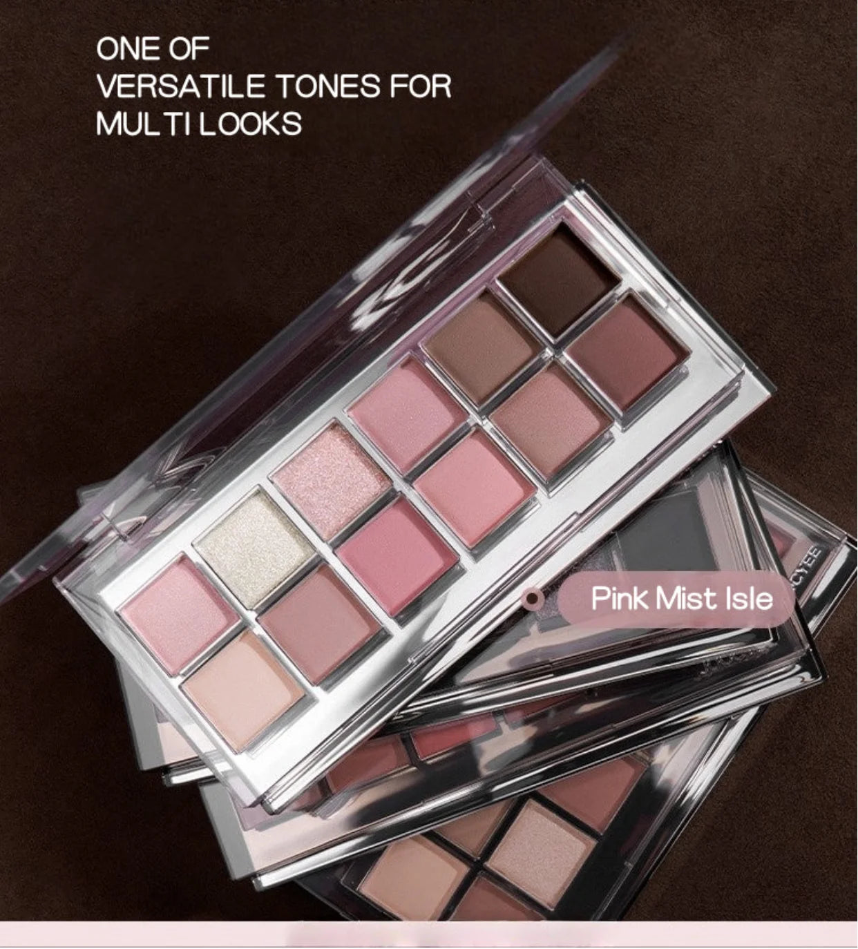 JOOCYEE 12 Shades Eyeshadow Palette Long-lasting Pearlized Gel Smooth Zpaxo