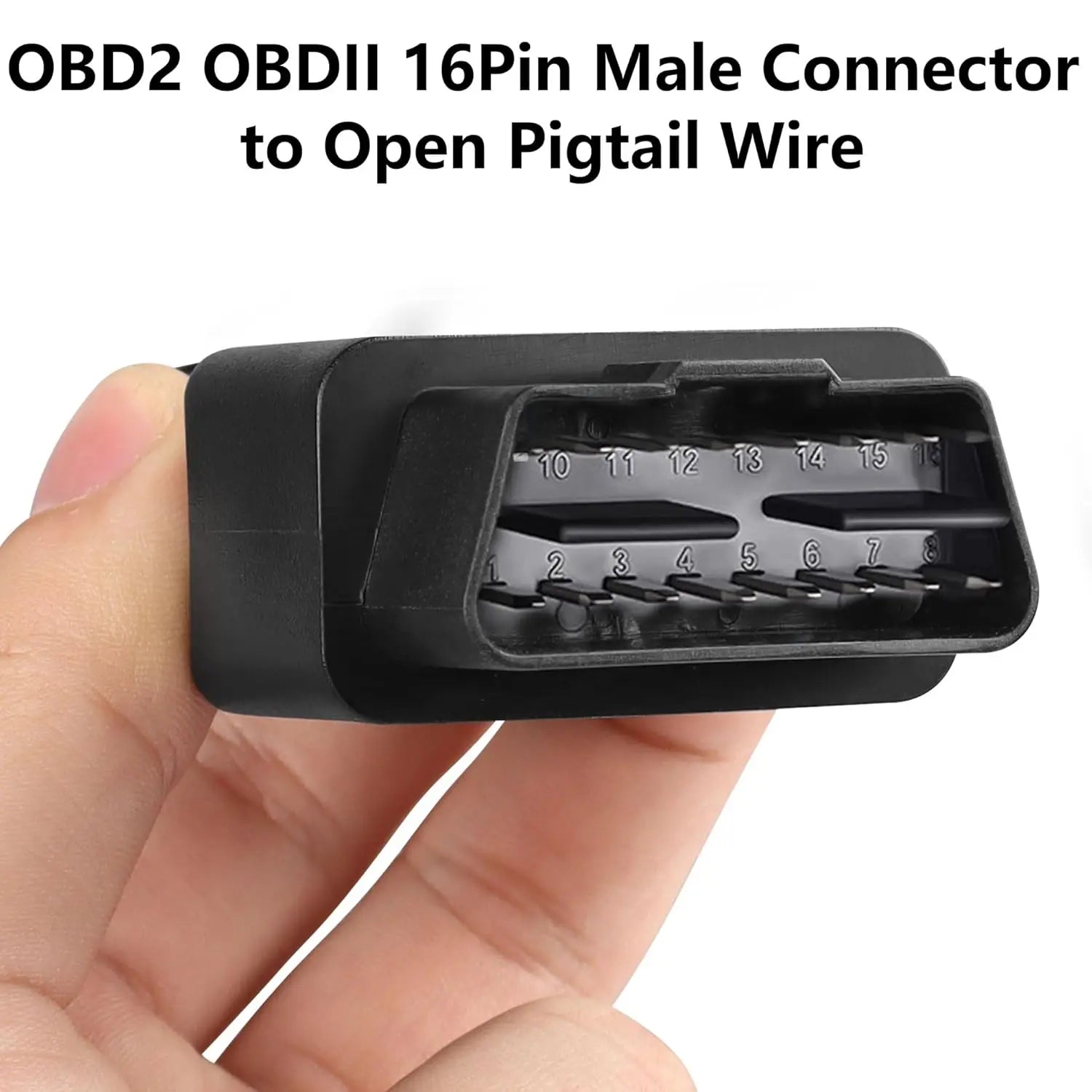 OBD2 16-Pin Extension Cable Male to Female ELM327 Connector