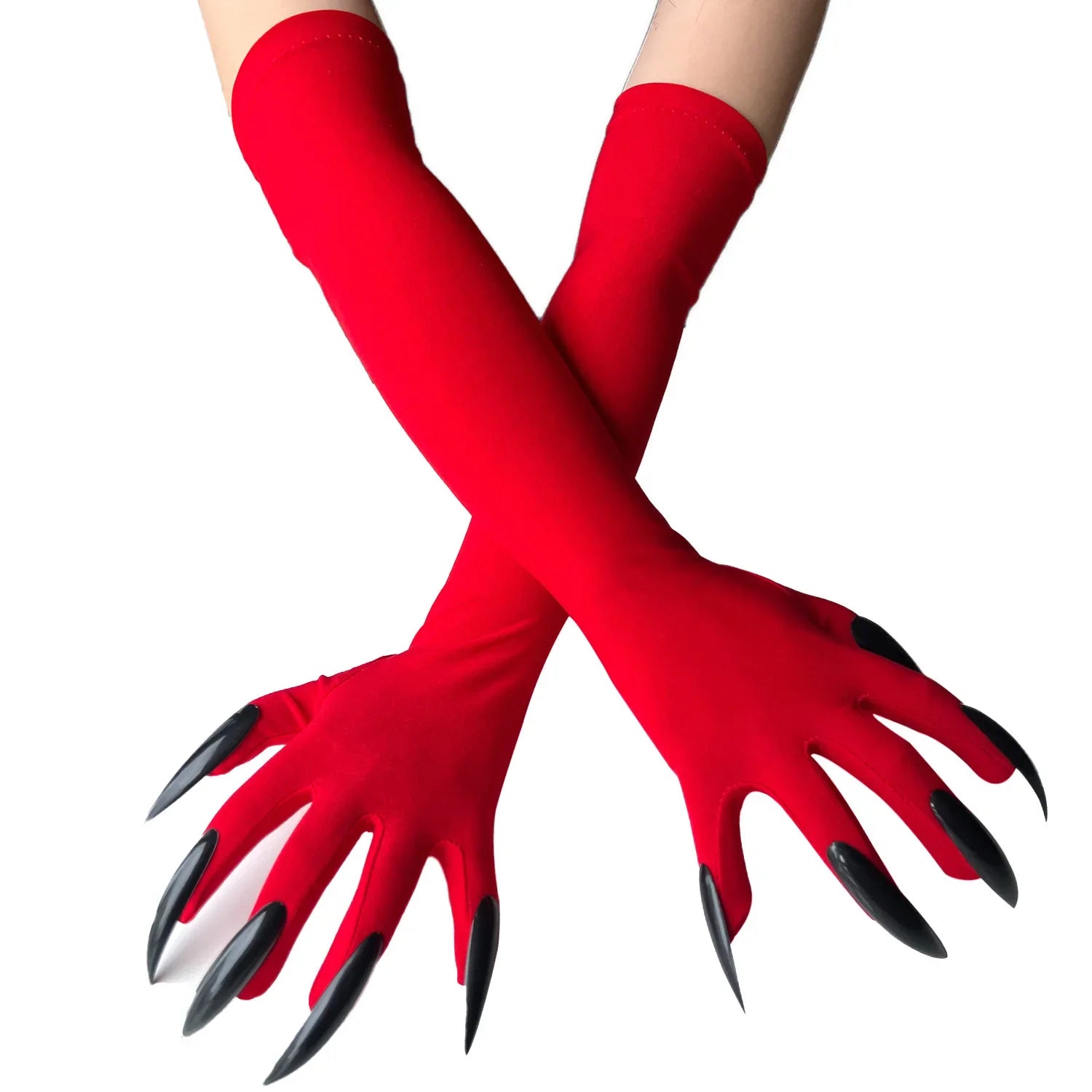 Halloween Cosplay Gloves Long Fingernail Party Props Monster Claws
