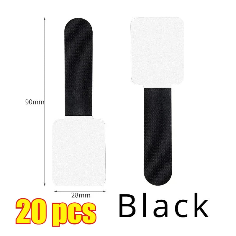 Reusable Cable Ties Self-adhesive Power Cord Holder Adjustable