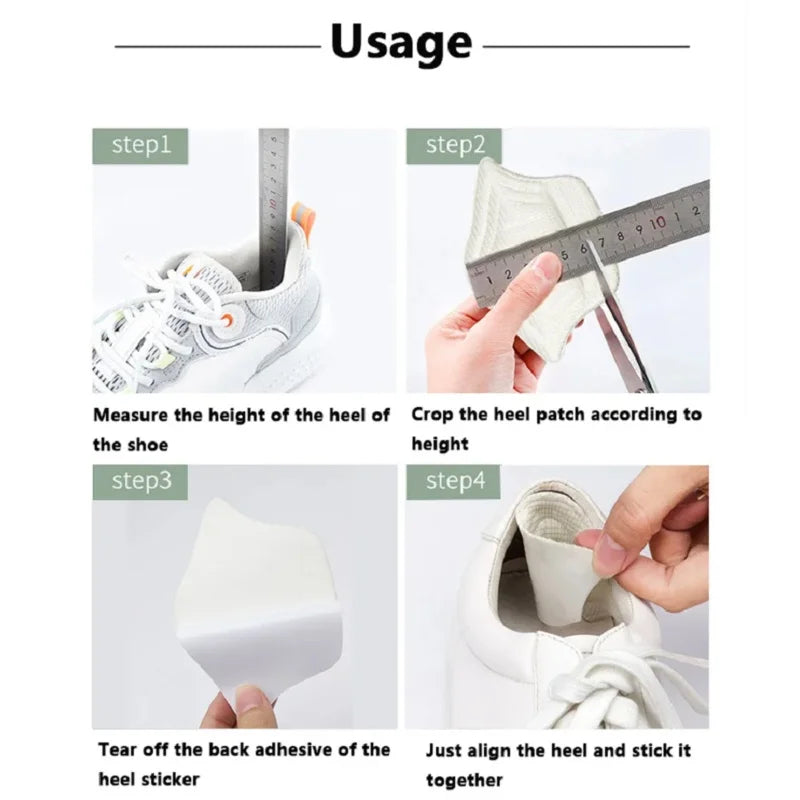 Heel Cushion Insole Pads – Anti-Wear Shoe Inserts 3/5 Pairs