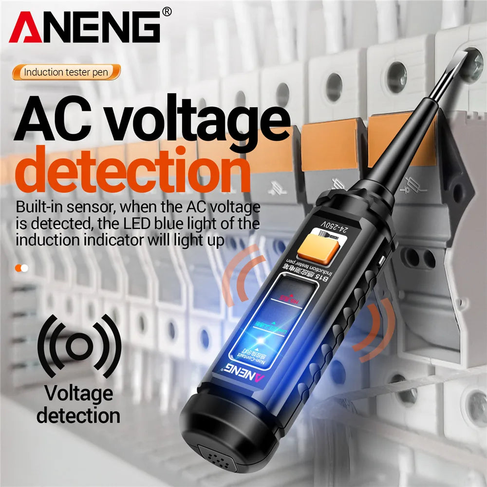 ANENG B15 24-250V Highlight Indicator Light Screwdriver Tester Pen Zpaxo