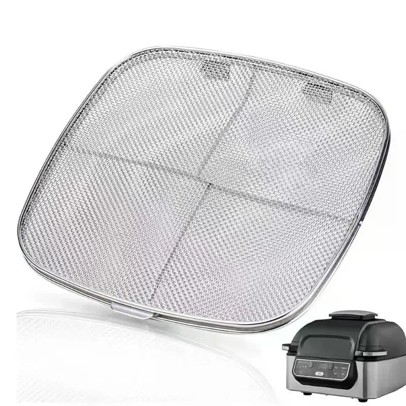 Stainless Steel Splatter Shield AG301 Reusable 5-in-1 Indoor Grill Zpaxo