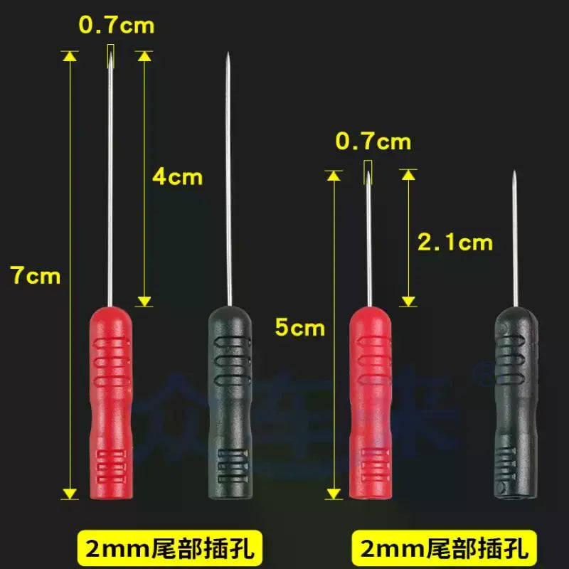 T2003 Pen Extension Needle Tip 1 Pair Probe Test Fine 1000V 10A Zpaxo
