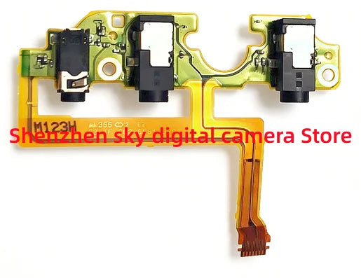 Repair Parts Canon EOS R6 Mic Microphone Jack Flex Cable CG2-6581-000