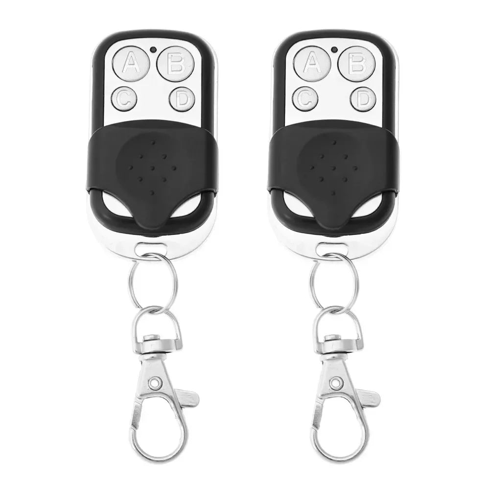 1 2 5 Universal Garage Door Control Wireless RF Remote 433MHz Zpaxo 2PCS