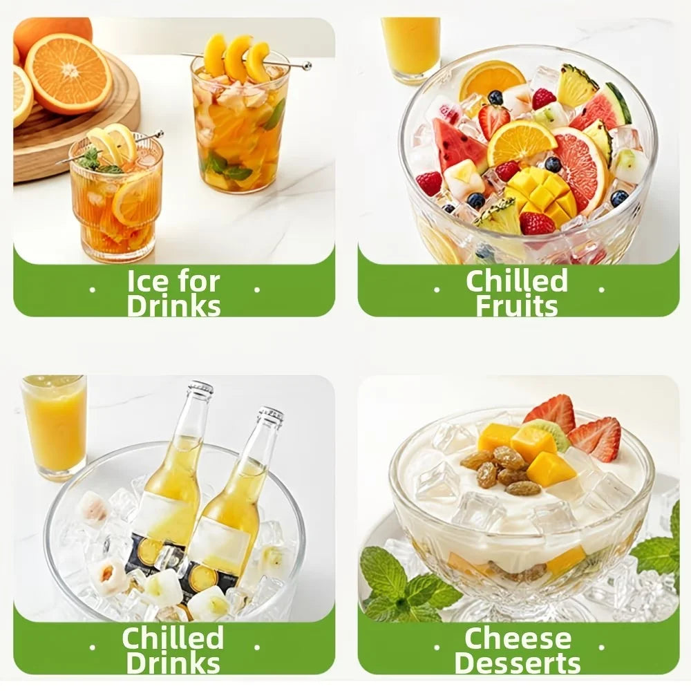 Transparent Ice Machine Bottle Contactless Pressure Kettle Suppressor Zpaxo