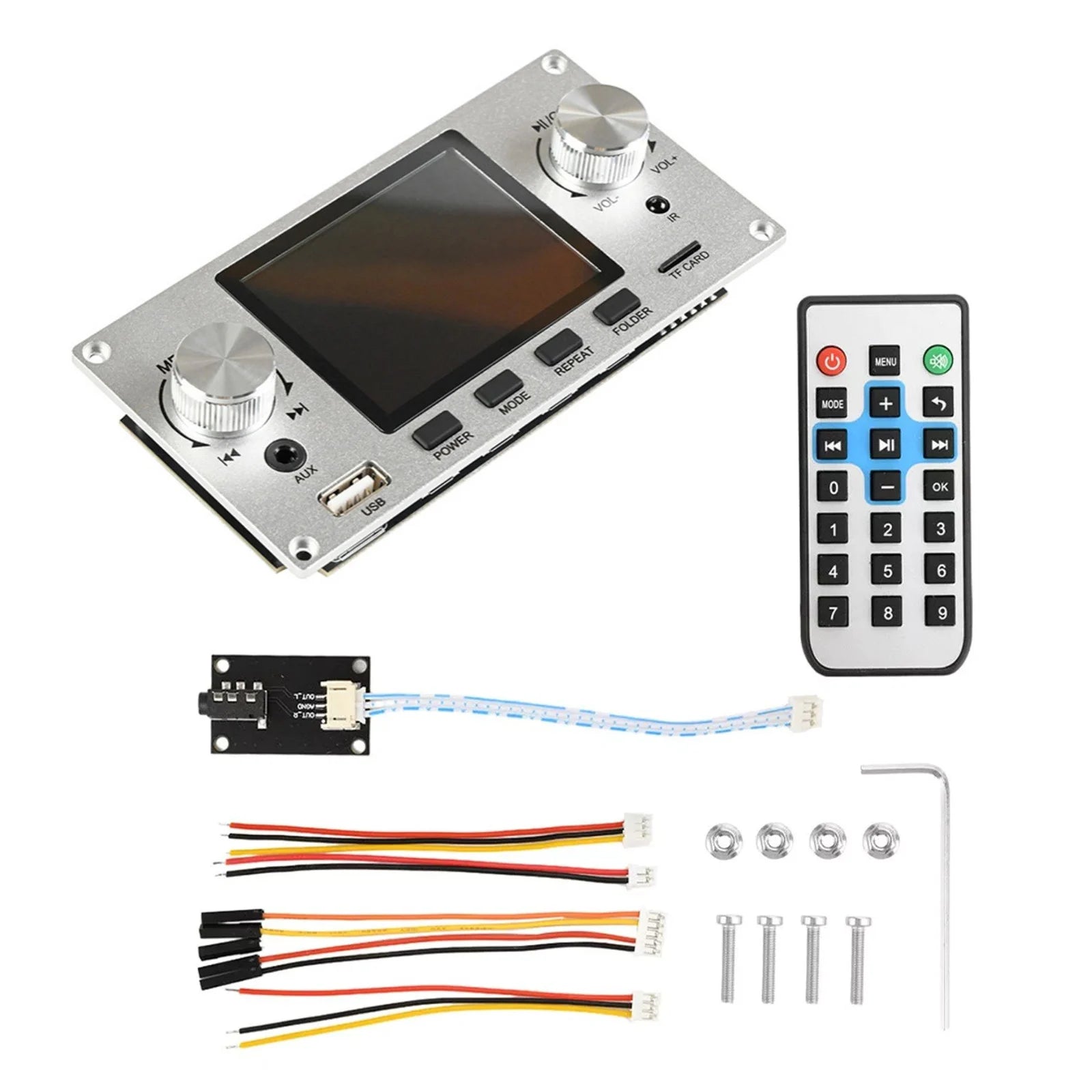 2 8-inch TFT Screen Lossless Audio Decoding Board Module Support I2S