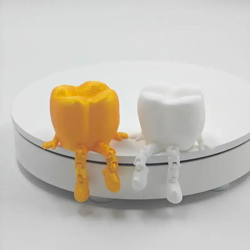 3D Printed Creative Banana Plastics Sculpture Garden Decortion Fun Zpaxo
