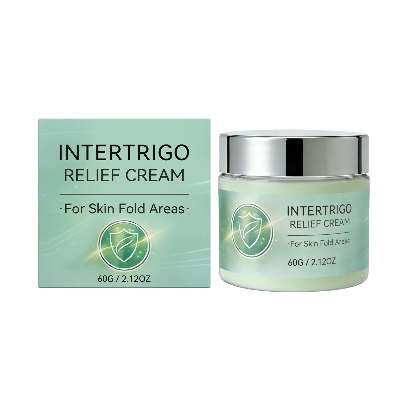 Intertrigo Relief Cream – Skin Fold Care & Anti-Chafing Treatment Skin Fold Cream Zpaxo 60g Boxed
