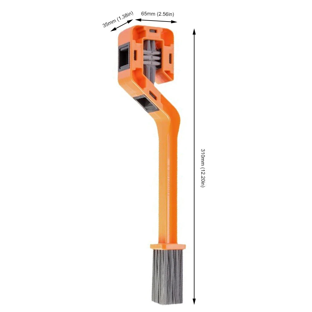 Bicycle Chain Clean Brush Double Head Motorcycle Cleaning