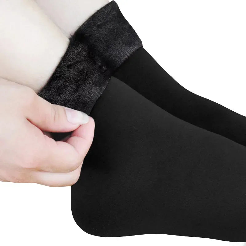 Women's Velvet Plush Floor Socks – Warm Thick Winter Home Socks