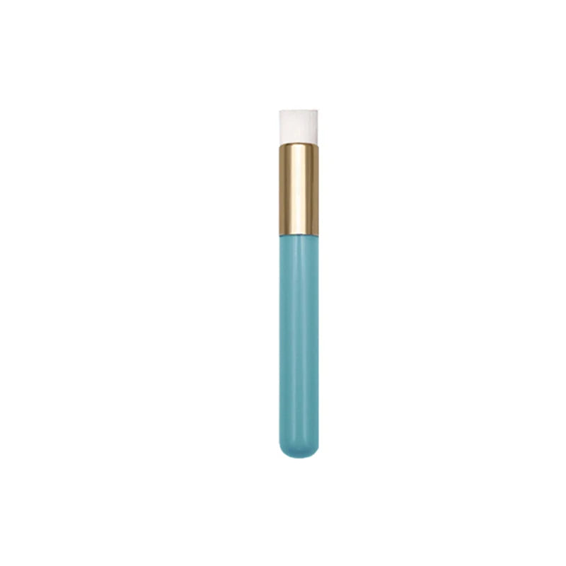 Professional Eyelash Extension Shampoo Cleaning Brush Pink Shining Eye Lash Lift Foam Cleaner Brushes Nose Face Clean Tools Zpaxo Blue Flat