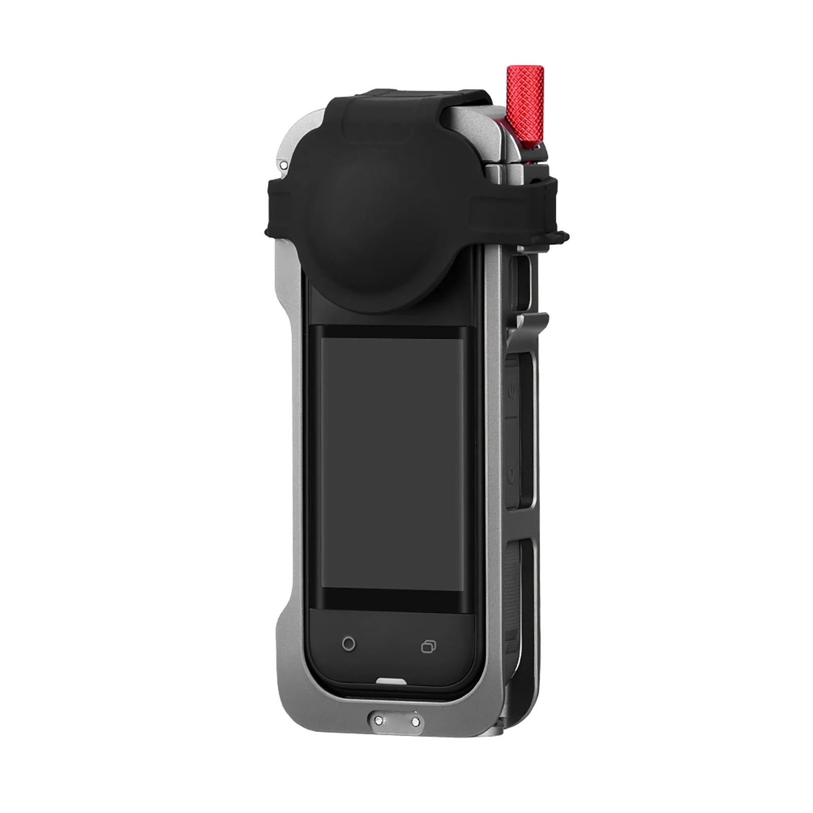 Aluminum Frame Cage Insta360 X5 Camera Metal Case Cold Shoe Housing