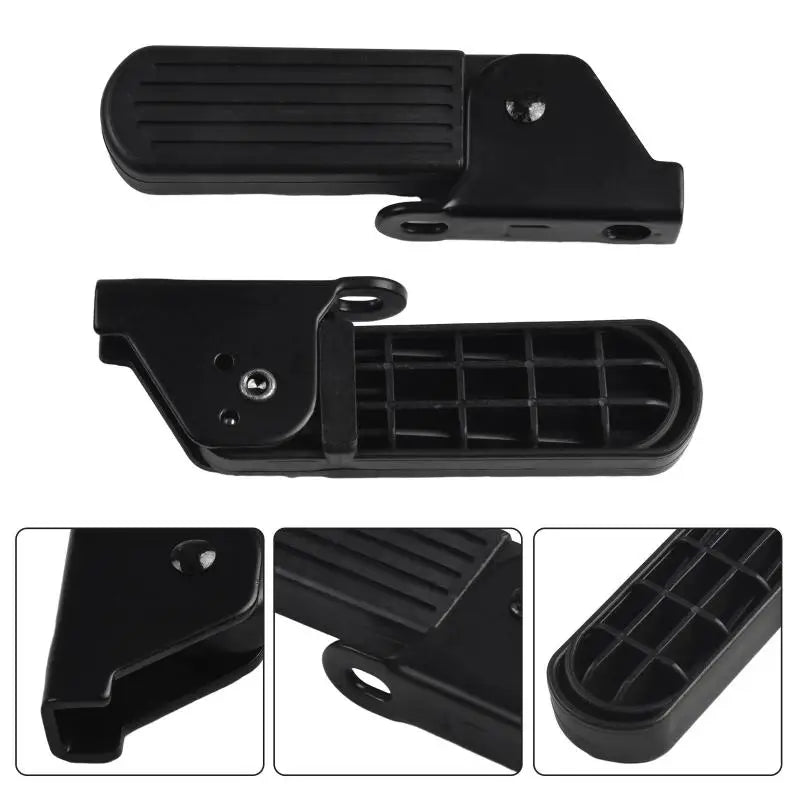 Foldable E-Bike Front Foot Pedals – Yadea Aima Harley U1 Anti-Slip